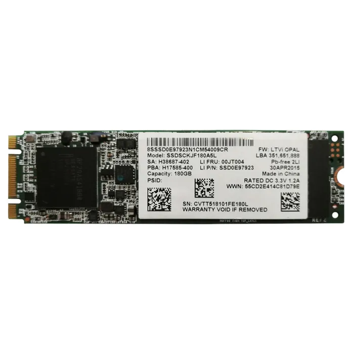 Intel SSD0E97923 | 180GB SATA 6Gb/s M.2 2280 Solid State Drive Refurbished - Intel refurbished available on Gotodirect