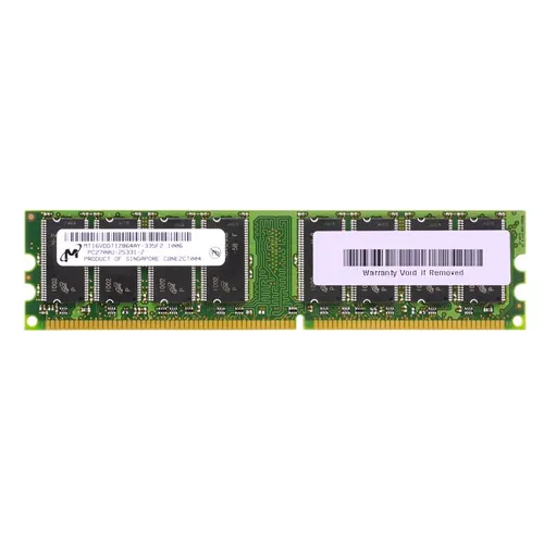Micron MT16VDDT12864AY-335F2 | 1GB DDR-333MHz PC2700 Non-ECC Unbuffered UDIMM CL2.5 2Rx8 2.5V 184-Pin Memory Module Refurbished -  refurbished available on Gotodirect
