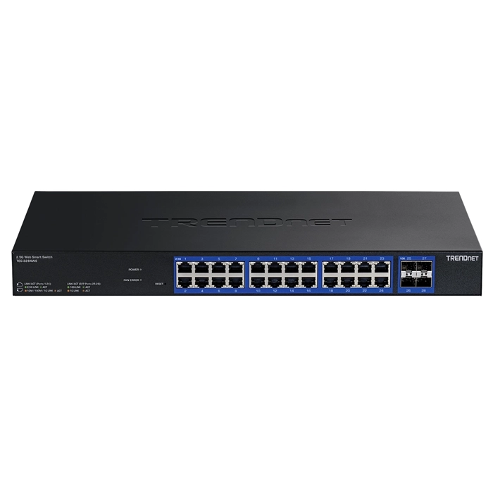 Buy TRENDnet TEG-3284WS | 24-Ports 2.5GBase-T RJ-45 GbE 4-Port 10GBase-X SFP+ Managed Gigabit Ethernet Network Switch Refurbished - $735.81 TRENDnet TEG-3284WS | 24-Ports 2.5GBase-T RJ-45 GbE 4-Port 10GBase-X SFP+ Managed Gigabit Ethernet Network Switch Refurbished - refurbished available on Gotodirect