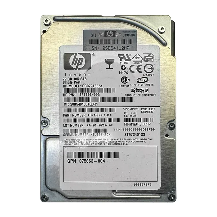 Seagate 9Y4066-131 | Savvio 72GB 10000RPM SAS 3Gb/s 8MB Cache (RoHS) 2.5-Inch Hard Drive Refurbished - Seagate refurbished available on Gotodirect
