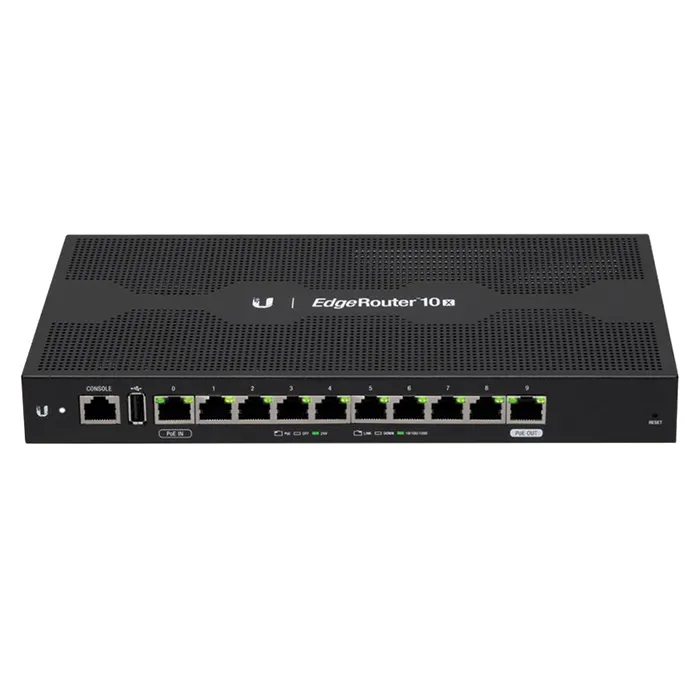 Ubiquiti ER-10X-US | 10x GbE RJ45 Ports EdgeRouter 10X with PoE Refurbished - Ubiquiti refurbished available on Gotodirect