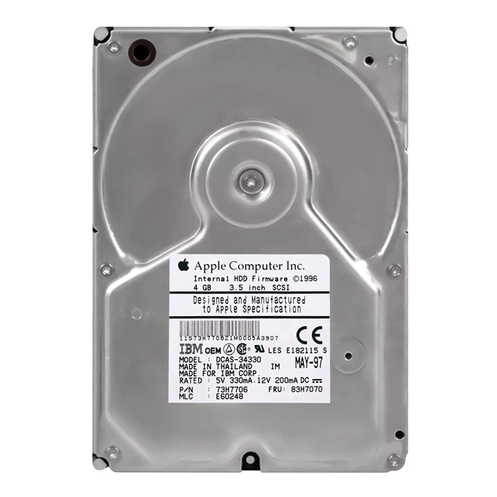 IBM 73H7706 | 4GB 5400RPM Ultra SCSI 448KB Cache 3.5-Inch Hard Drive Refurbished -  refurbished available on Gotodirect