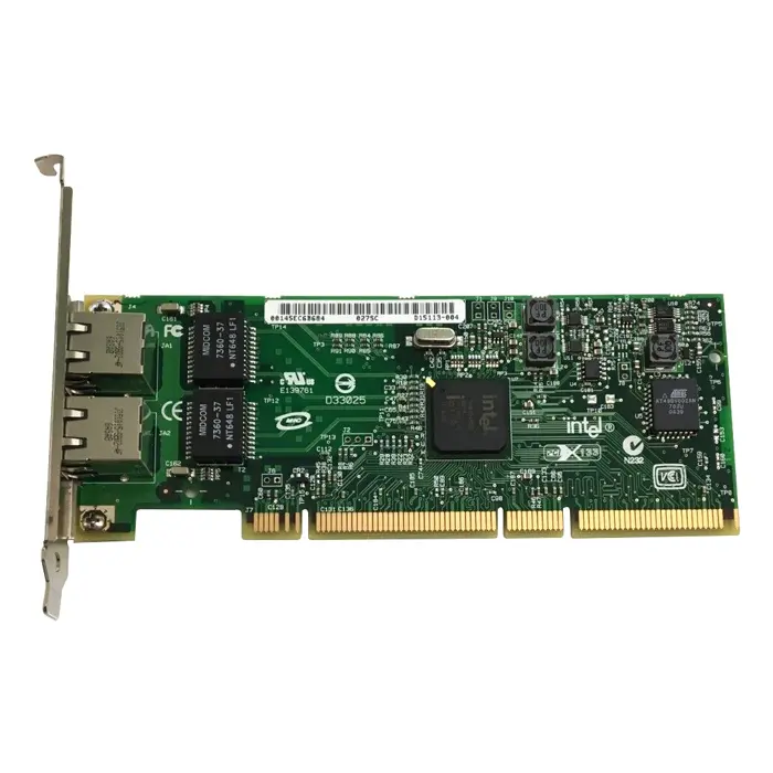Intel D15113-004 | PRO/1000 GT Dual-Ports RJ-45 1Gb/s 10Base-T/100Base-TX/1000Base-T Gigabit Ethernet PCI-X Server Network Adapter Refurbished - Intel refurbished available on Gotodirect