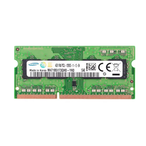 Samsung M4715173QHO-YKO | 4GB DDR3-1600MHz PC3-12800 Non-ECC Unbuffered SODIMM CL11 2Rx8 1.5V 204-Pin Memory Module Refurbished - Samsung refurbished available on Gotodirect