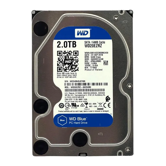 Buy Western Digital WD20EZRZ | Blue 2TB 5400RPM SATA 6Gb/s 64MB Cache (RoHS) 3.5-Inch Hard Drive Refurbished - $360.00 Western Digital WD20EZRZ | Blue 2TB 5400RPM SATA 6Gb/s 64MB Cache (RoHS) 3.5-Inch Hard Drive Refurbished - Western Digital refurbished available on Gotodirect