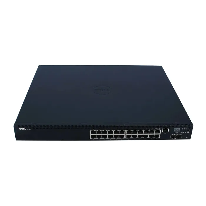 Dell E05W001 | EMC PowerSwitch N2000 Series N2024P 24 x 10/100/1000Base-T RJ-45 PoE+ and 2 x 10GbE SFP+ and 2 x Stacking Ports Layer 3 Managed Gigabit Ethernet Network Switch Refurbished - Dell refurbished available on Gotodirect