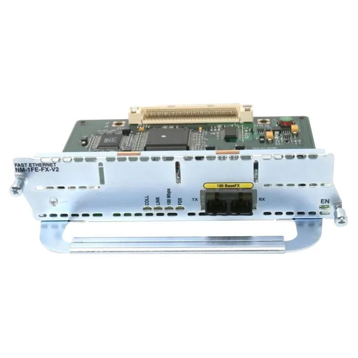 Buy Cisco NM-1FE-FX-V2 | 1-Port Fast Ethernet Network Module 1 x 100Base-FX Network Module Refurbished - $205.00 Cisco NM-1FE-FX-V2 | 1-Port Fast Ethernet Network Module 1 x 100Base-FX Network Module Refurbished - Cisco Systems Inc. refurbished available on Gotodirect
