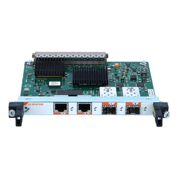 Cisco SPA-2X1GE-V2-RF | 2-Ports 1000Base-T Gigabit Ethernet Shared Port Adapter for 7600 Series Router Refurbished - Cisco Systems Inc. refurbished available on Gotodirect