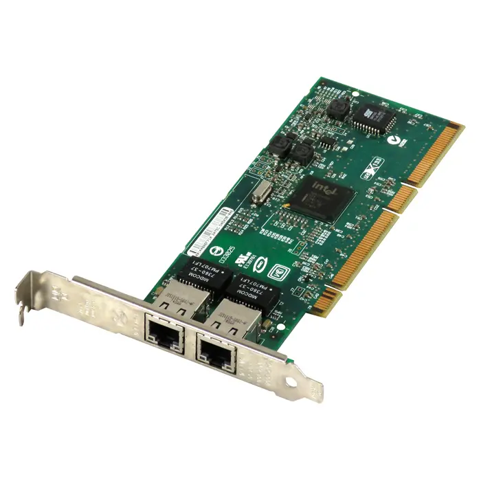 Intel D45038-006 | PRO/1000 GT Dual-Ports RJ-45 1Gb/s 10Base-T/100Base-TX/1000Base-T Gigabit Ethernet 133MHz PCI-X Server Network Adapter Refurbished - Intel refurbished available on Gotodirect