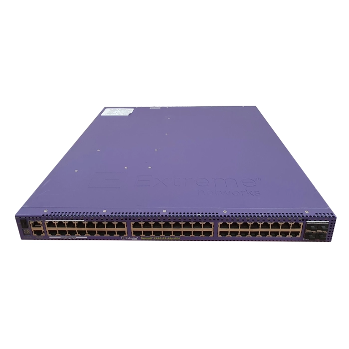 Extreme Networks X460-G2-48P-GE4 | X460 Series 52 x RJ-45 Ports PoE+ 10/100/1000Base-T + 2 x SFP+ Ports + 2 x QSFP+ Ports Layer 3 Managed Gigabit Ethernet Network Switch Refurbished -  refurbished available on Gotodirect