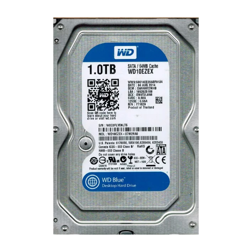 Western Digital WD10EZEX-07M2NA0 | Blue 1TB 3.5-inch 6GB/s SATA 7200RPM 64MB Cache Desktop Hard Drive Refurbished - Western Digital refurbished available on Gotodirect