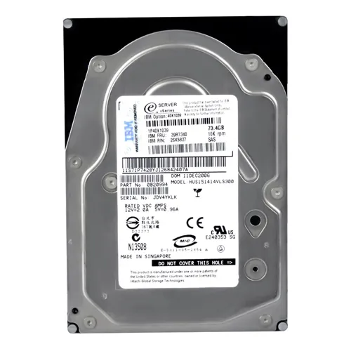 IBM 39R7340 | 73.4GB 10000RPM SAS 6Gb/s 16MB Cache 3.5-Inch Hard Drive Refurbished -  refurbished available on Gotodirect