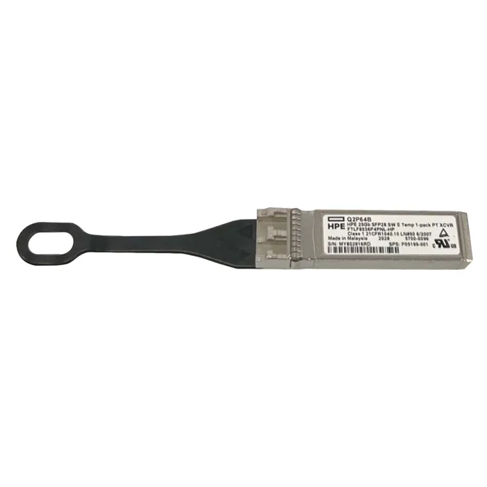 HP Q2P64B | 25Gb/s 25GBase-SR Multi-Mode Fibre 850nm 100m MPO Connector SFP28 Transceiver Module Refurbished - Hewlett-Packard (ou HP en abrégé) refurbished available on Gotodirect