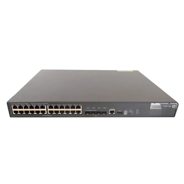 HP JG255A | FlexFabric 5800 Series 5800-24G 24 x RJ-45 Ports 10/100/1000Base-T + 4 x SFP+ Layer-3 Managed Gigabit Ethernet Network Switch Refurbished - Hewlett-Packard (ou HP en abrégé) refurbished available on Gotodirect