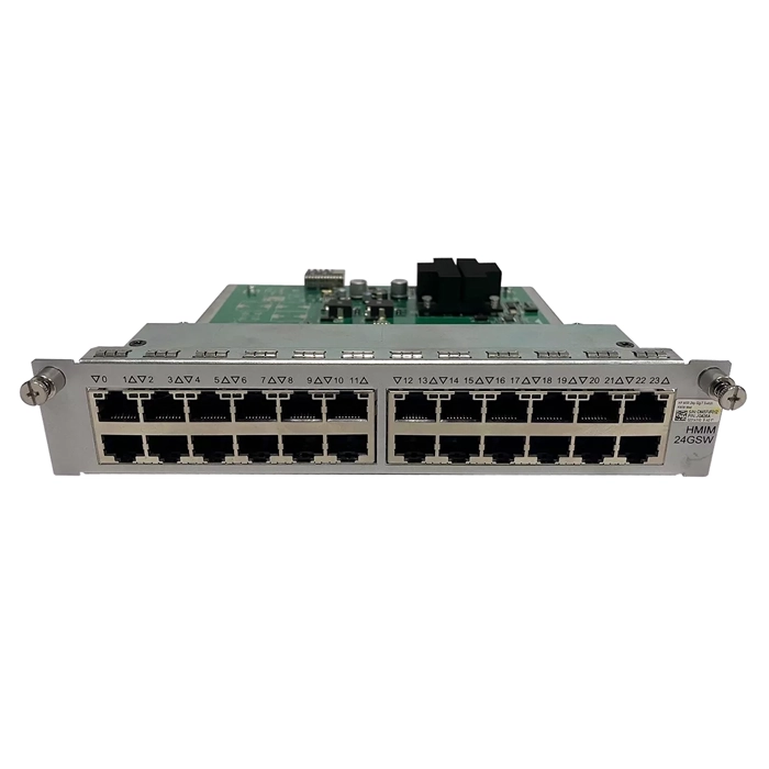 HP JG426A | FlexNetwork MSR 24-Port Gig-T Switch HMIM Module for MSR4000 Refurbished - Hewlett-Packard (ou HP en abrégé) refurbished available on Gotodirect