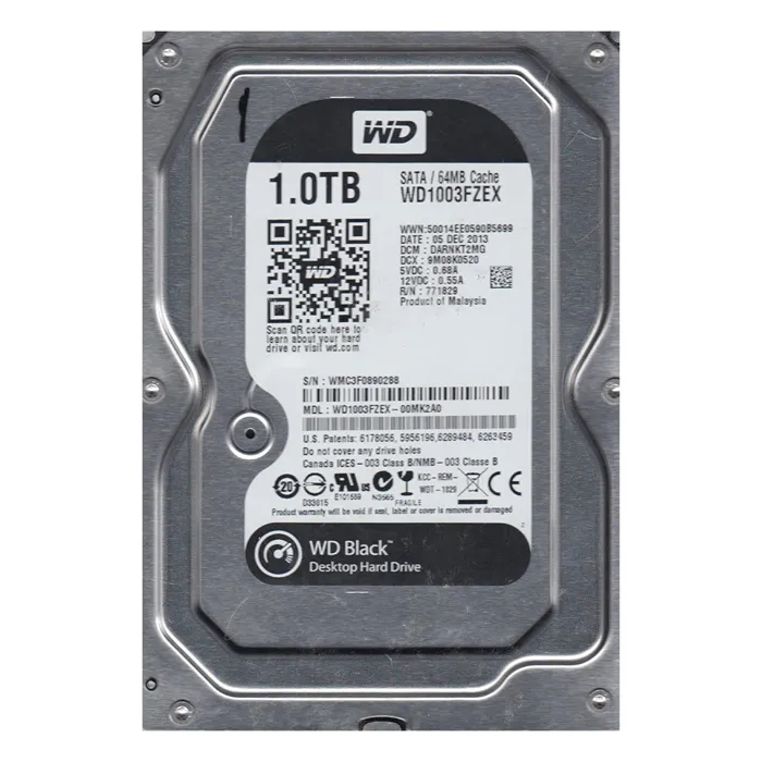 Western Digital WD1003FZEX-00MK2A0 | Black 1TB 3.5-inch 6GB/s SATA 7200RPM 64MB Cache Gaming Hard Drive Refurbished - Western Digital refurbished available on Gotodirect