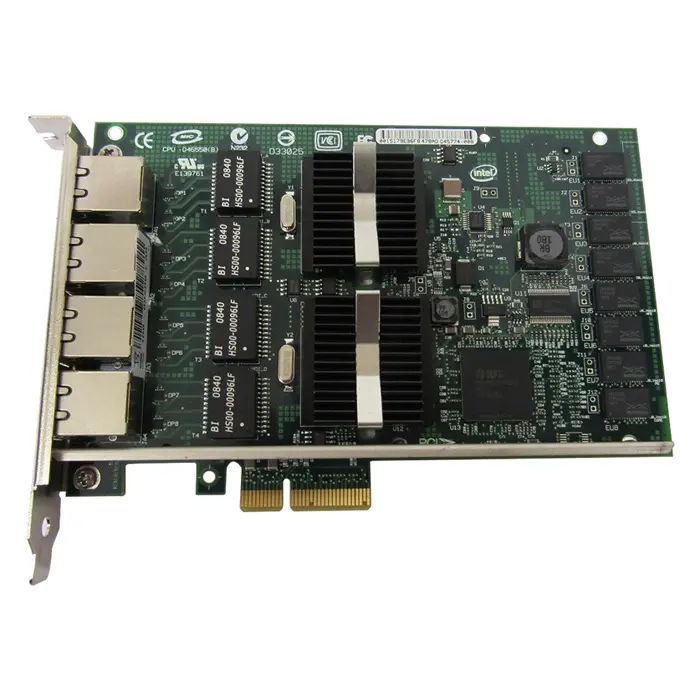 Intel D45774-008 | PRO/1000 PT Quad-Ports RJ-45 1Gb/s 10Base-T/100Base-TX/1000Base-T Gigabit Ethernet PCI Express x4 Server Network Adapter Refurbished - Intel refurbished available on Gotodirect