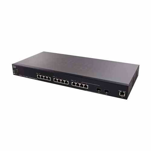 Cisco SX350X-12-K9-NA | 350X Series SX350X-12 10 x Ports 10GBase-T + 2 x Combo SFP+ Layer 2 Stackable Managed Gigabit Ethernet Network Switch Refurbished - Cisco Systems Inc. refurbished available on Gotodirect