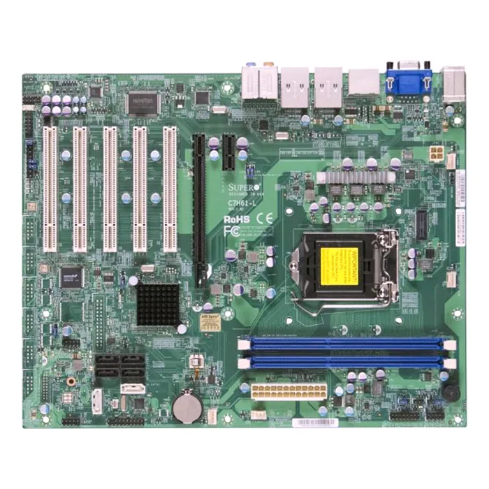 Supermicro C7H61-L-O-P | C7H61-L Socket LGA 1155 Intel H61 Chipset Intel Core i7 / i5 / i3 / Celeron Processors Support DDR3 2x DIMM 2x SATA 6.0Gb/s Refurbished -  refurbished available on Gotodirect