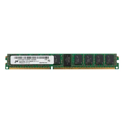 Buy Micron MT18JDF1G72PDZ-1G9E2KE | 8GB DDR3-1866MHz PC3-14900 ECC Registered VLP RDIMM CL13 2Rx8 1.5V 240-Pin Memory Module Refurbished - $207.56 Micron MT18JDF1G72PDZ-1G9E2KE | 8GB DDR3-1866MHz PC3-14900 ECC Registered VLP RDIMM CL13 2Rx8 1.5V 240-Pin Memory Module Refurbished - refurbished available on Gotodirect