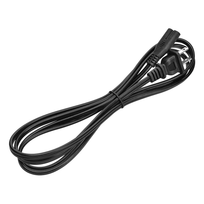 Buy Monoprice 7672 | Power Cord Non-Polarized NEMA 1-15P to Non-Polarized IEC 60320 C7 18AWG 7A/125V SPT‑2 6ft Black Refurbished - $52.27 Monoprice 7672 | Power Cord Non-Polarized NEMA 1-15P to Non-Polarized IEC 60320 C7 18AWG 7A/125V SPT‑2 6ft Black Refurbished - refurbished available on Gotodirect