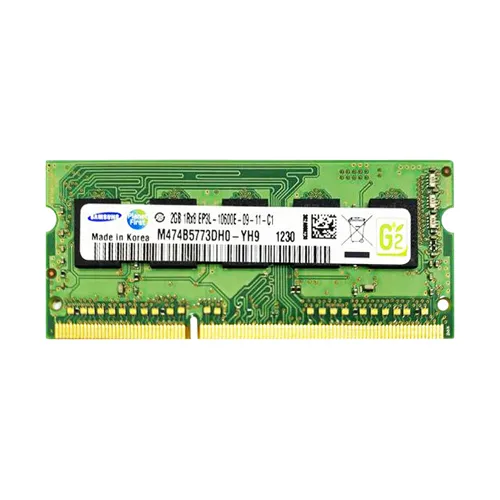 Samsung M474B5773DH0-YH9 | 2GB DDR3-1333MHz PC3-10600 ECC Unbuffered SODIMM CL9 2Rx8 1.35V 204-Pin Memory Module Refurbished - Samsung refurbished available on Gotodirect