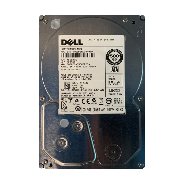 HGST 0F18775 | Ultrastar A7K2000 Series 500GB 7200RPM SATA 3Gb/s 32MB Cache 512e 3.5-inch Enterprise Hard Drive Refurbished - HGST (a subsidiary of Western Digital) refurbished available on Gotodirect