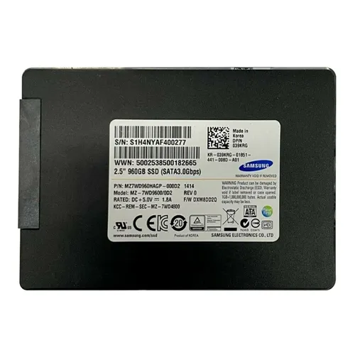 Dell 039KRG | 960GB Multi-Level Cell SATA 3Gb/s Hot-Pluggable 2.5-Inch Solid State Drive for PowerEdge Servers Refurbished - Dell refurbished available on Gotodirect