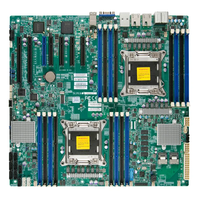 Supermicro MBD-X9DAX-7TF | Socket LGA2011 Intel C602 Chipset Enhanced Extended-ATX System Board (Motherboard) Supports 2x Xeon E5-2600 DDR3 16x DIMM Refurbished -  refurbished available on Gotodirect
