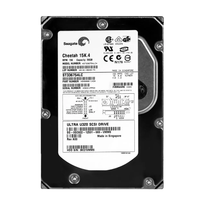 Dell 0GC822 | 36GB 15000RPM Ultra320 SCSI 80-Pin 3.5-Inch Hard Drive Refurbished - Dell refurbished available on Gotodirect