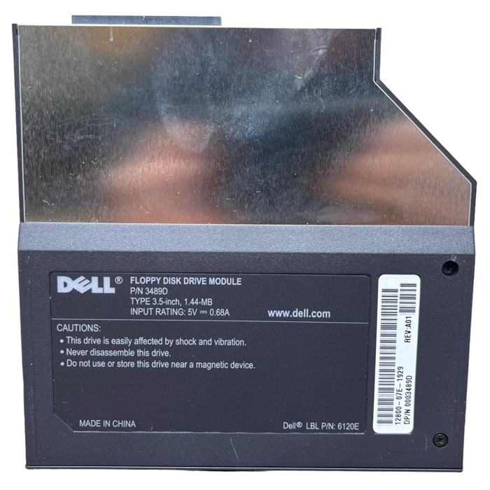 Dell 0003489D | 1.44MB 3.5-Inch Floppy Drive Assembly for Laptop Refurbished - Dell refurbished available on Gotodirect