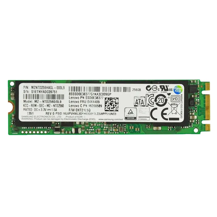 Lenovo 04X4409 | 256GB Triple-Level Cell SATA 6Gb/s M.2 2280 Solid State Drive Refurbished - Lenovo refurbished available on Gotodirect