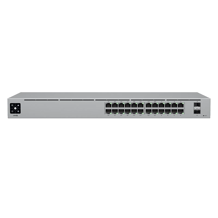 Ubiquiti USW-24-POE | 24-Ports Layer 2 PoE Managed Switch with a Fanless Cooling System Refurbished - Ubiquiti refurbished available on Gotodirect