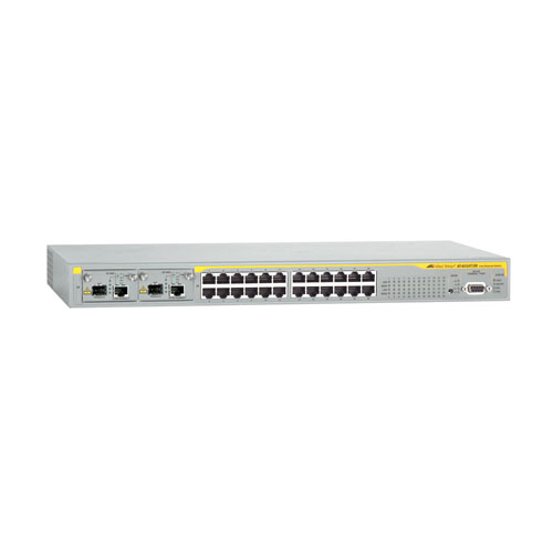 Allied Telesis AT-8624T/2M-40 | 8600 Series 24 x Ports 10/100Base-TX + 2 x Module Bays uplink Layer 3 Managed Fast Ethernet Network Switch Refurbished -  refurbished available on Gotodirect