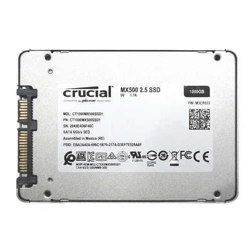 Crucial CT1000MX500SSD1 | MX500 1TB Triple-Level Cell SATA 6Gb/s 2.5-Inch Solid State Drive Refurbished - Crucial refurbished available on Gotodirect
