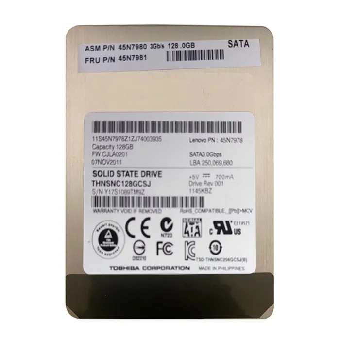 IBM 45N7981 | 128GB Multi-Level Cell SATA 3Gb/s 2.5-Inch Solid State Drive Refurbished -  refurbished available on Gotodirect
