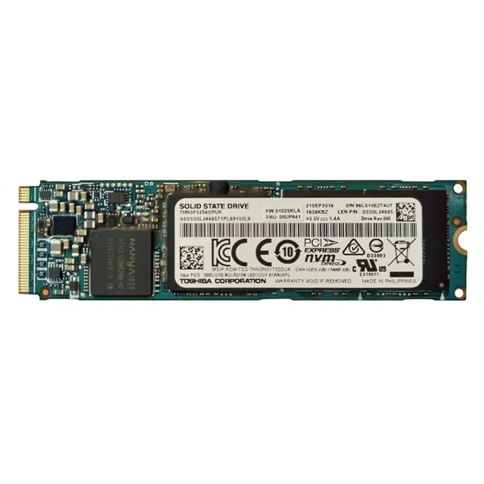 Lenovo 00UP641 | 256GB Triple-Level Cell PCI Express NVMe 3.0 x4 M.2 2280 Solid State Drive Refurbished - Lenovo refurbished available on Gotodirect