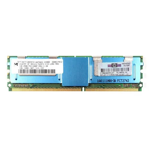 Micron MT18HTF12872FDY-667D6D4 | 1GB DDR2-667MHz PC2-5300 ECC Fully Buffered FB-DIMM CL5 2Rx8 1.8V 240-Pin Memory Module Refurbished -  refurbished available on Gotodirect