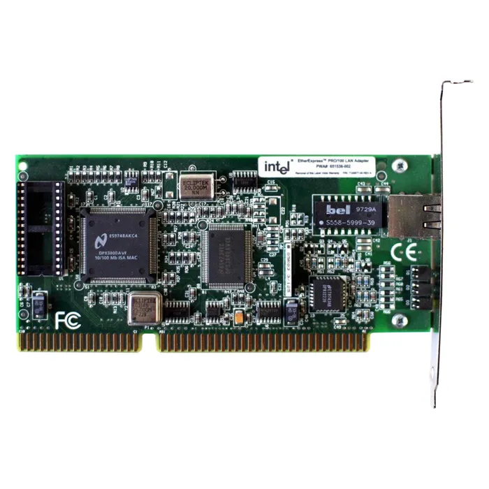 Intel 651538-002 | EtherExpress PRO/100 1-Port RJ-45 100Mb/s 10Base-T/100Base-TX Fast Ethernet PCI Network Adapter Refurbished - Intel refurbished available on Gotodirect