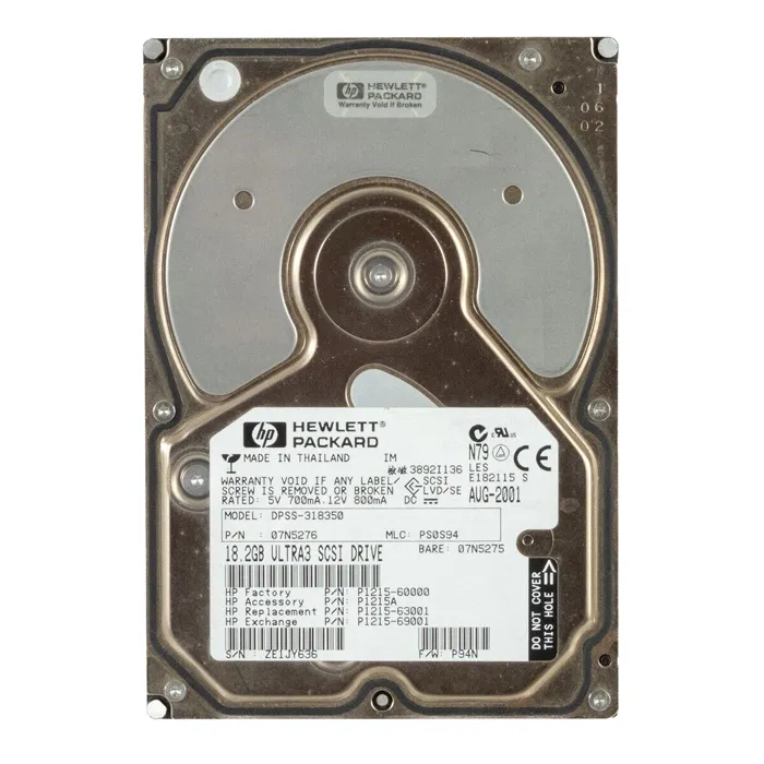 IBM DPSS-318350 | 18.3GB 7200RPM Ultra160 SCSI 4MB Cache 3.5-Inch Hard Drive Refurbished -  refurbished available on Gotodirect