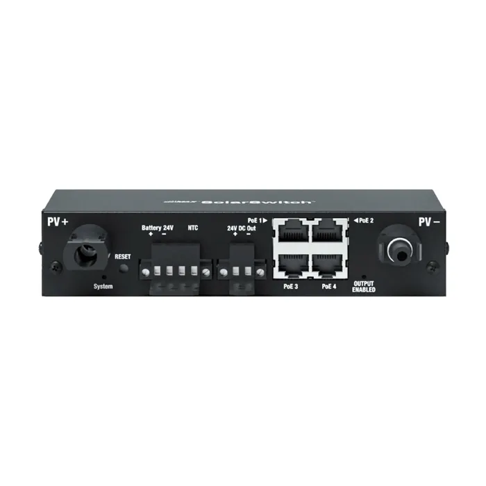 Ubiquiti SM-SW-40 | SunMax 4 x RJ-45 Ports PoE 10/100Base-TX Fast Ethernet Solar Switch Refurbished - Ubiquiti refurbished available on Gotodirect