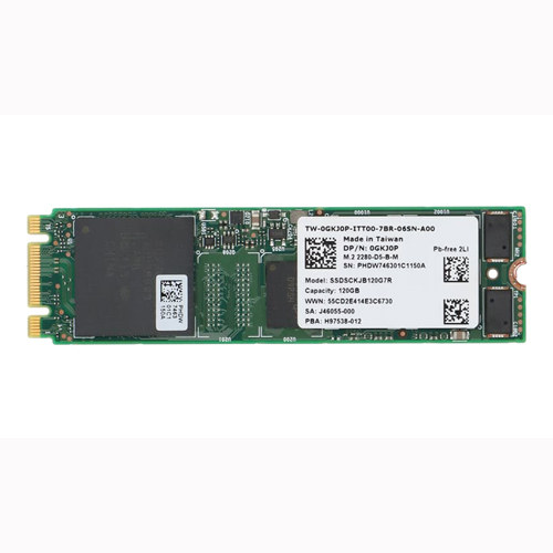 Dell 0GKJ0P | 120GB Multi-Level Cell SATA 6Gb/s M.2 2280 Solid State Drive Refurbished - Dell refurbished available on Gotodirect
