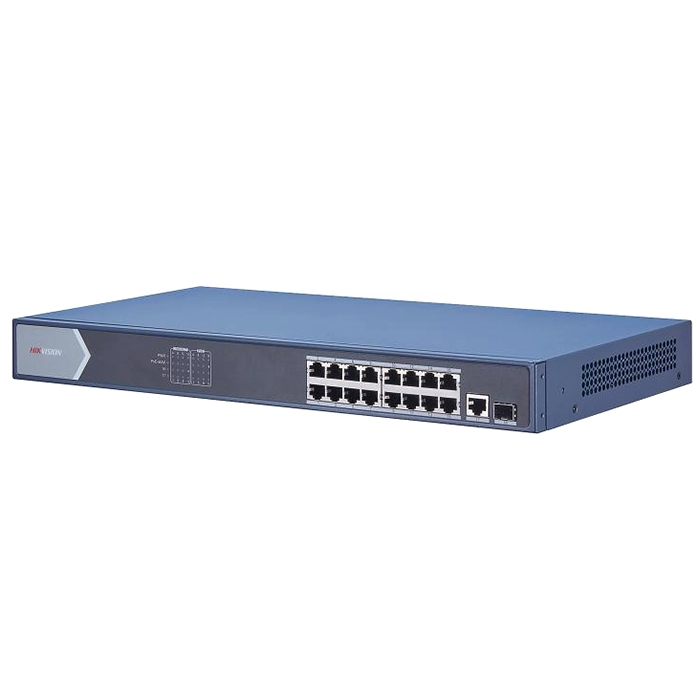 Hikvision DS-3E0518P-E | 16-Ports Gigabit PoE 230W Compliant Unmanaged Network Switch Refurbished -  refurbished available on Gotodirect