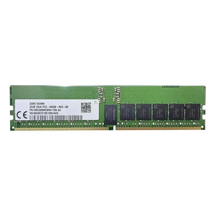 Hynix HMCG88MEBRA110N | 32GB DDR5-4800MHz PC5-38400 ECC Registered RDIMM CL40 2Rx4 1.1V 288-Pin Memory Module Refurbished -  refurbished available on Gotodirect