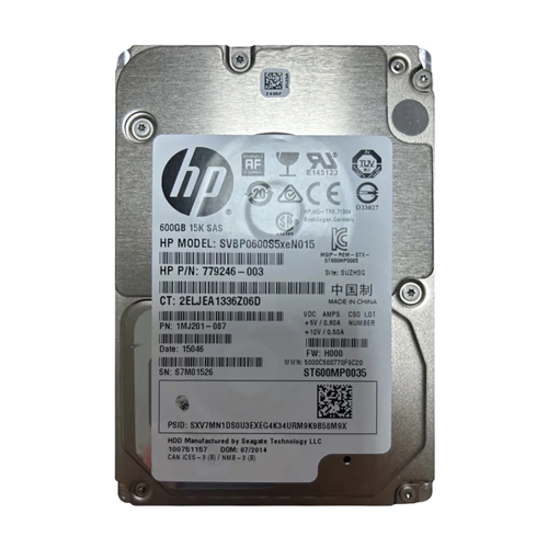 HP SVBP0600S5XEN015 | 600GB 15000RPM SAS 12Gb/s 128MB Cache 2.5-inch Hard Drive Refurbished - Hewlett-Packard (ou HP en abrégé) refurbished available on Gotodirect
