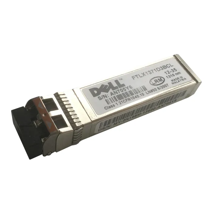 Dell N198M | 10Gb/s 10GBase-LRM Multi-Mode Fibre 1310nm 220m Duplex LC Connector SFP+ Transceiver Module Refurbished - Dell refurbished available on Gotodirect