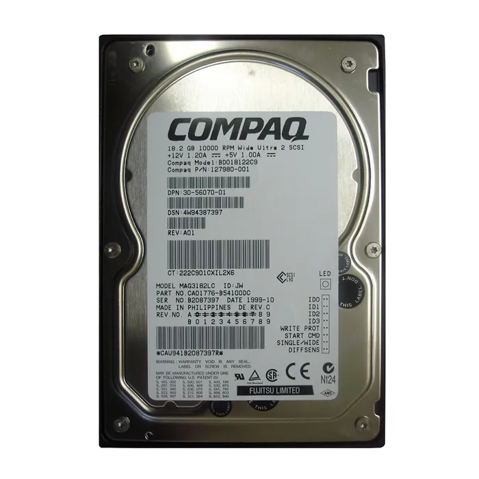 Buy Fujitsu MAG3182LC-1 | 18GB 10000RPM Ultra2 Wide SCSI 3.5-Inch 1MB Cache Hard Drive Refurbished - $210.47 Fujitsu MAG3182LC-1 | 18GB 10000RPM Ultra2 Wide SCSI 3.5-Inch 1MB Cache Hard Drive Refurbished - Fujitsu refurbished available on Gotodirect