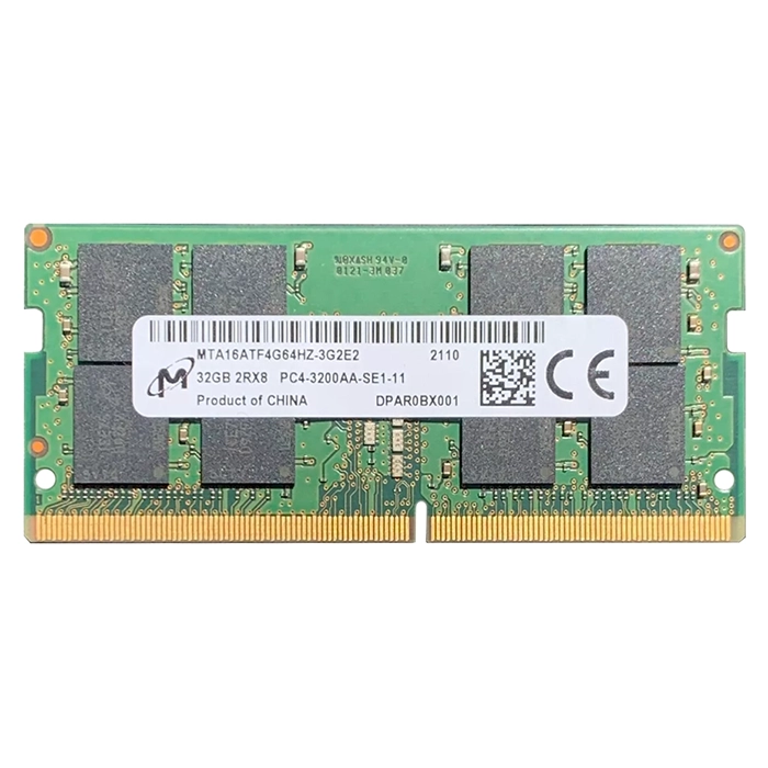 Micron MTA16ATF4G64HZ-3G2 | 32GB DDR4-3200MHz PC4-25600 Non-ECC Unbuffered SODIMM CL22 2Rx8 1.2V 260-Pin Memory Module Refurbished -  refurbished available on Gotodirect