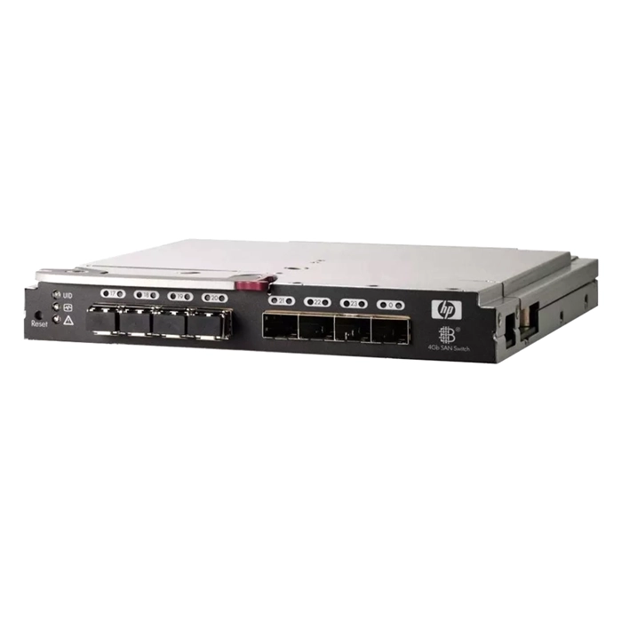 HP AE370A | 12 x Ports 4Gb/s Fibre Channel SAN Switch for BladeSystem Refurbished - Hewlett-Packard (ou HP en abrégé) refurbished available on Gotodirect