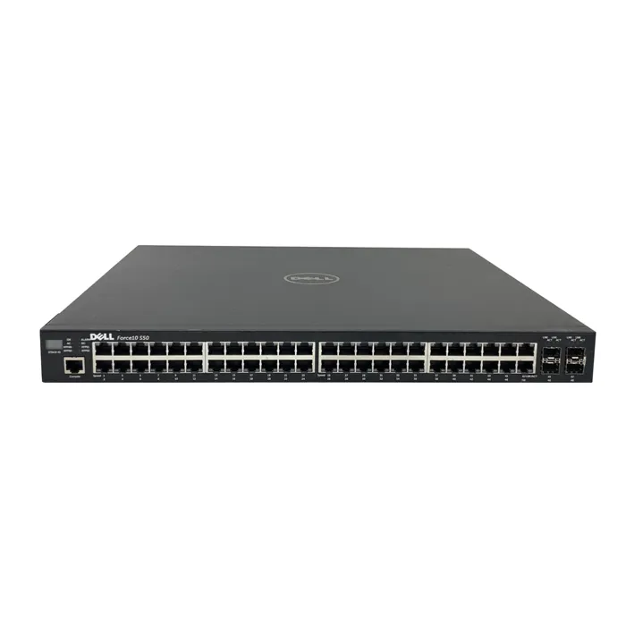 Dell JDX09 | Force10 S-Series S50 48 x Ports PoE 10/100/1000Base-T + 4 x SFP Ports Layer 3 Managed 1U Rack mountable Gigabit Ethernet Network Switch Refurbished - Dell refurbished available on Gotodirect